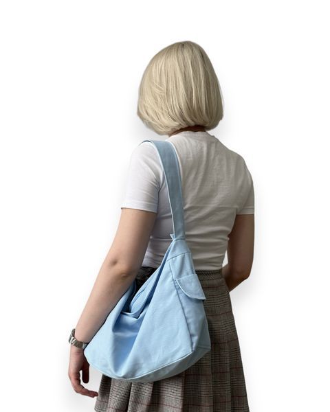 fluffy bag /blue sky  фото