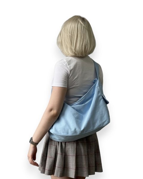 fluffy bag /blue sky  фото