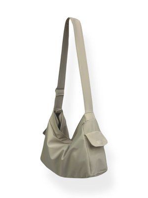 fluffy bag poly /nude  фото