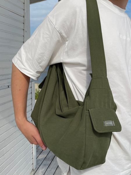 fluffy bag /army khaki  фото