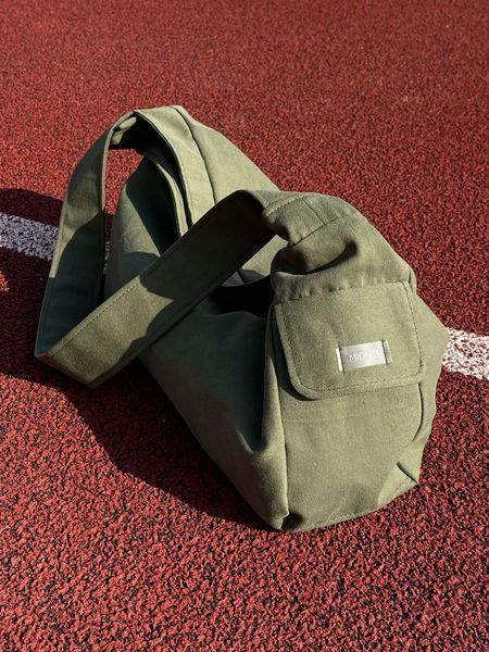 fluffy bag /army khaki  фото