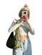 fluffy bag /army khaki фото 2