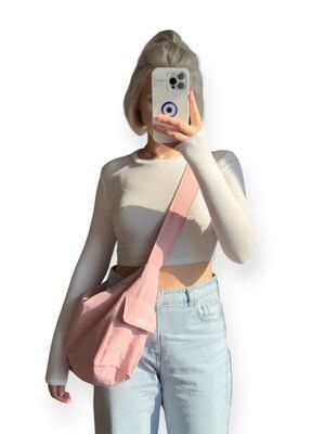 fluffy bag regul /pinky  фото
