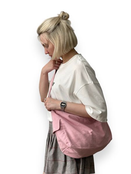 fluffy bag regul /pinky  photo