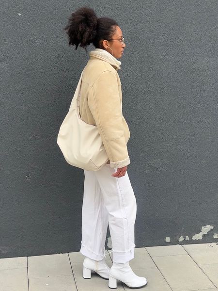 moon bag /nude  фото