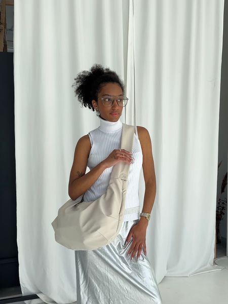 moon bag /nude  фото